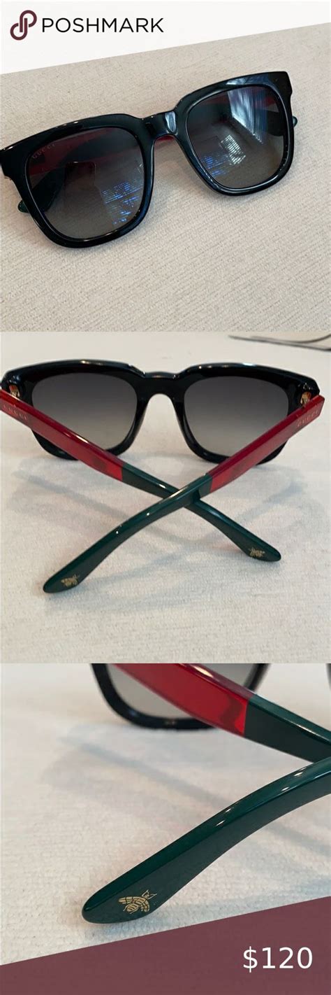 gucci sunglasses red and green sides|Gucci sunglasses polarized.